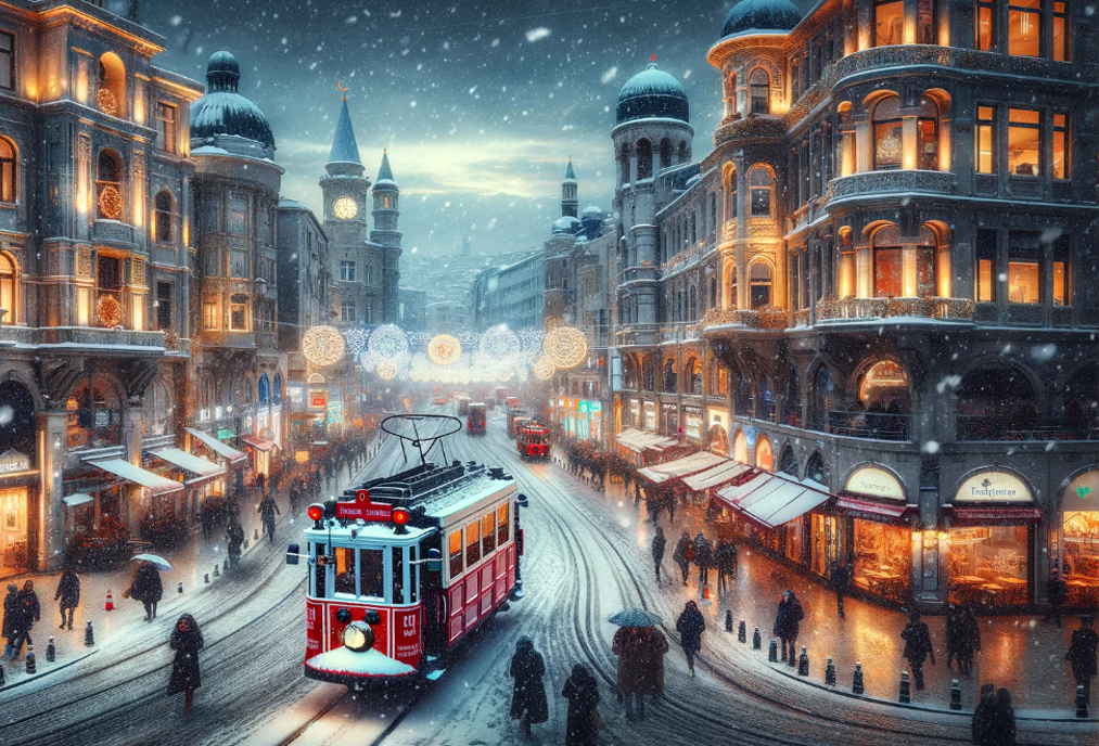 اسطنبول في الشتاء