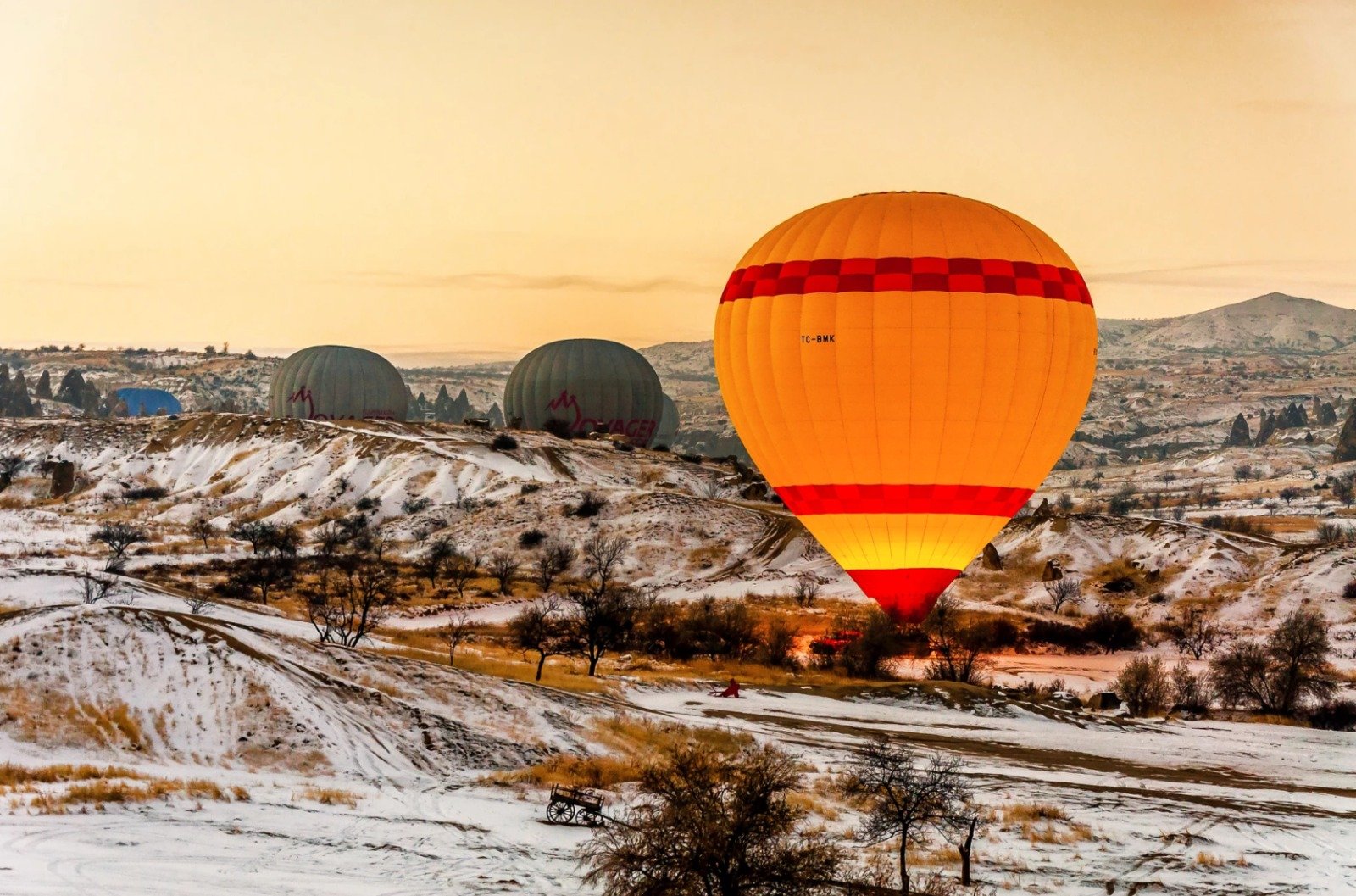 ثلوج كابادوكيا