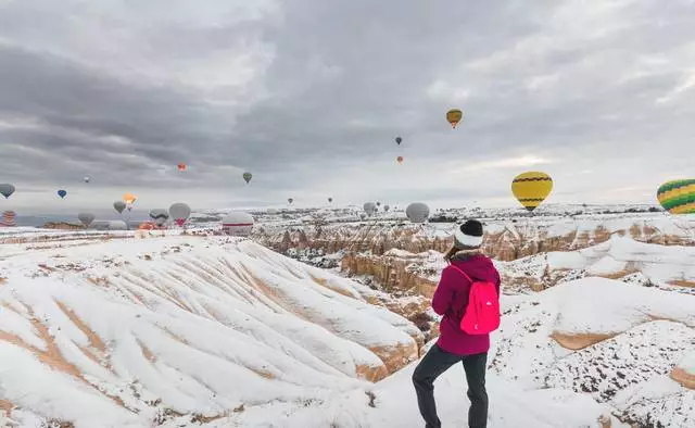 فتحية تركيا في الشتاء
