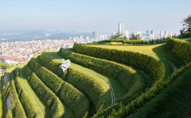 الاطلالة البانورامية من تلة العرائس في اسطنبول