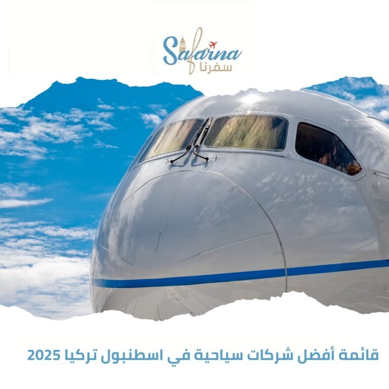 قائمة أفضل شركات سياحية في اسطنبول تركيا 2025