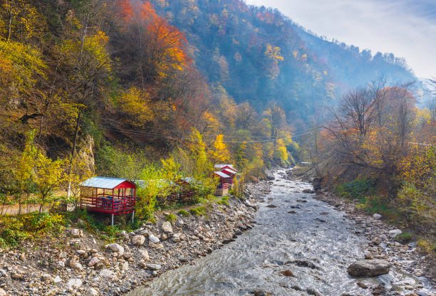 أكواخ طرابزون على النهر