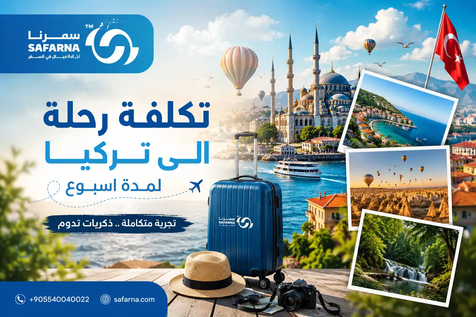 تكلفة رحلة الى تركيا لمدة اسبوع