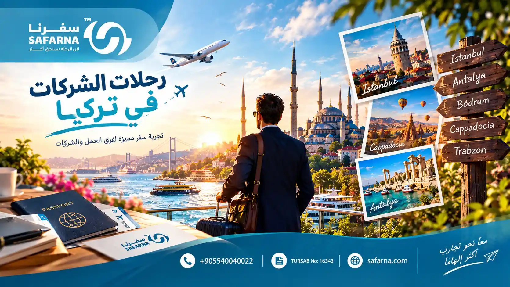 رحلات الشركات في تركيا