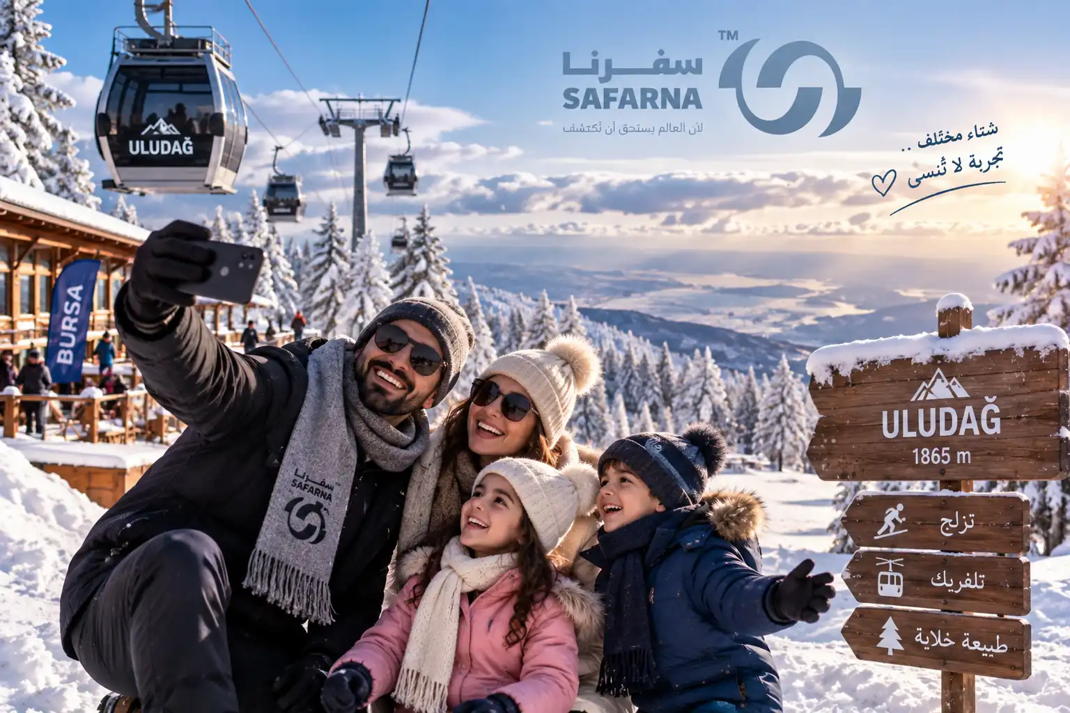 السياحه في بورصه بالشتاء